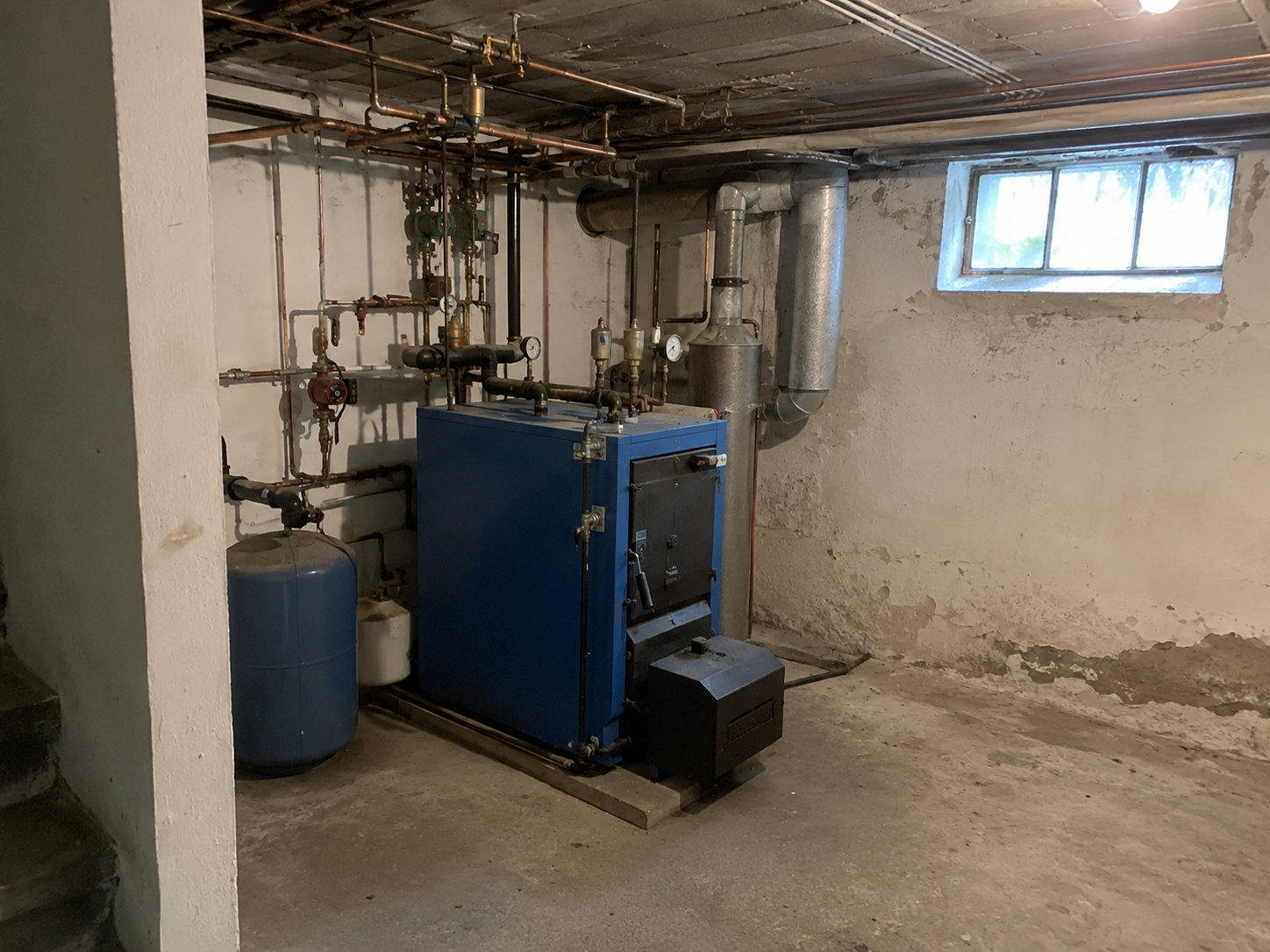 Bestehende Heizungsanlage vor Umstellung auf Wärmepumpe